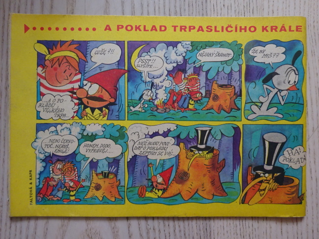OHNÍČEK 2/1972, KOMIKS, NEPRAKTA, SEKORA, BURIAN