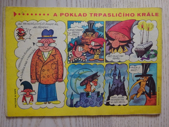 OHNÍČEK 5/1972, KOMIKS, NEPRAKTA, SEKORA, BURIAN