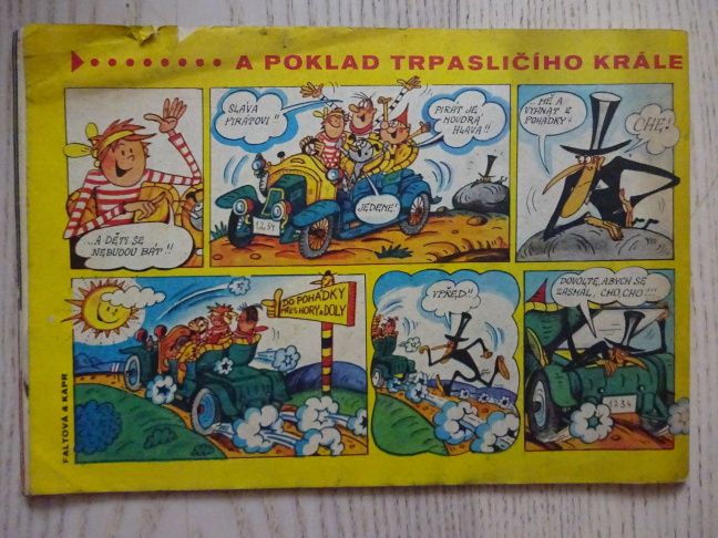 OHNÍČEK 24/1973, KOMIKS, NEPRAKTA, SEKORA, BURIAN