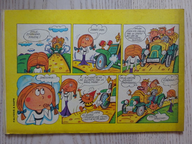 OHNÍČEK 2/1973, KOMIKS, NEPRAKTA, SEKORA, BURIAN