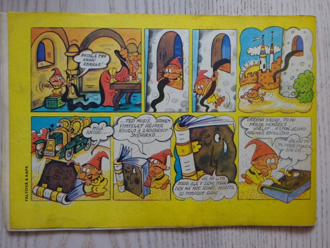 OHNÍČEK 7/1973, KOMIKS, NEPRAKTA, SEKORA, BURIAN