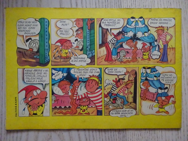 OHNÍČEK 9/1974, KOMIKS, NEPRAKTA, SEKORA, BURIAN