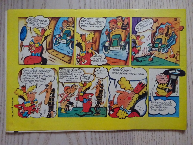 OHNÍČEK 23/1974, KOMIKS, NEPRAKTA, SEKORA, BURIAN