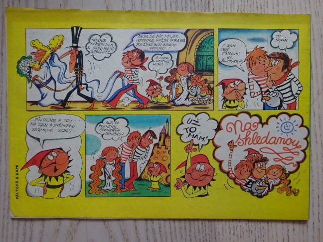 OHNÍČEK 24/1974, KOMIKS, NEPRAKTA, SEKORA, BURIAN