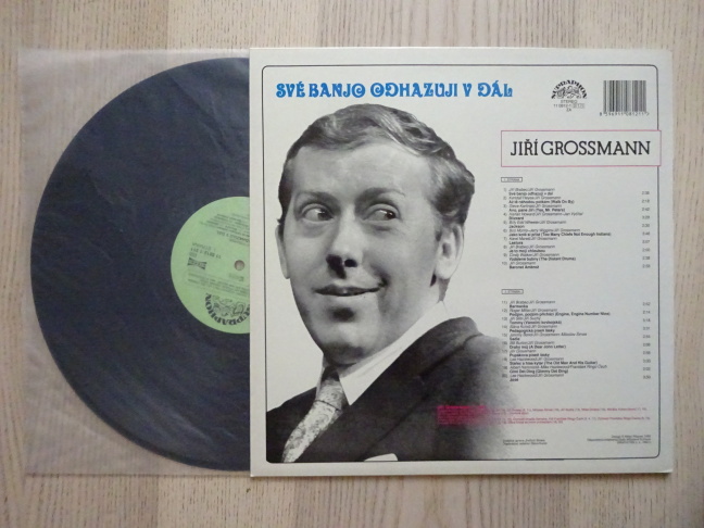 JIŘÍ GROSSMANN, SVÉ BANJO ODHAZUJI V DÁL, LP
