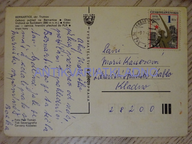BERNARTICE, OKRES TRUTNOV