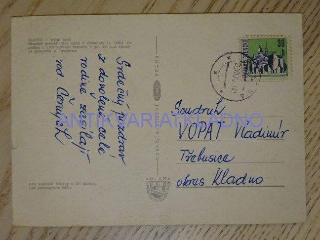 BLATNÁ, ZÁMEK, 1976, OKRES STRAKONICE