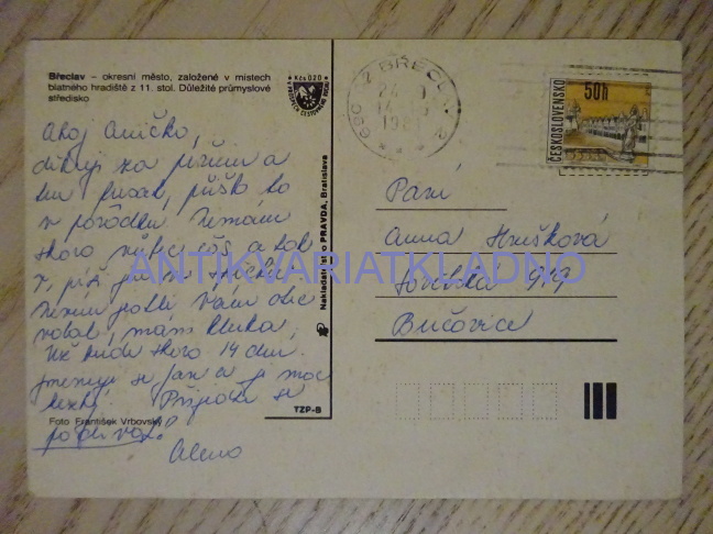 BŘECLAV, 1981