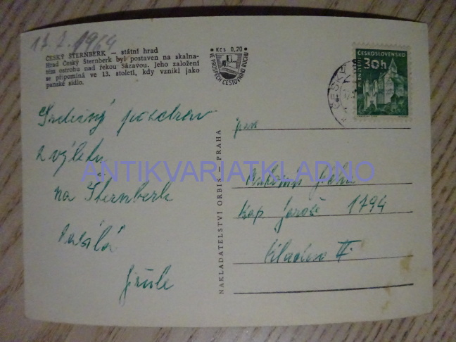 ČESKÝ ŠTERNBERK, 1964, OKRES BENEŠOV