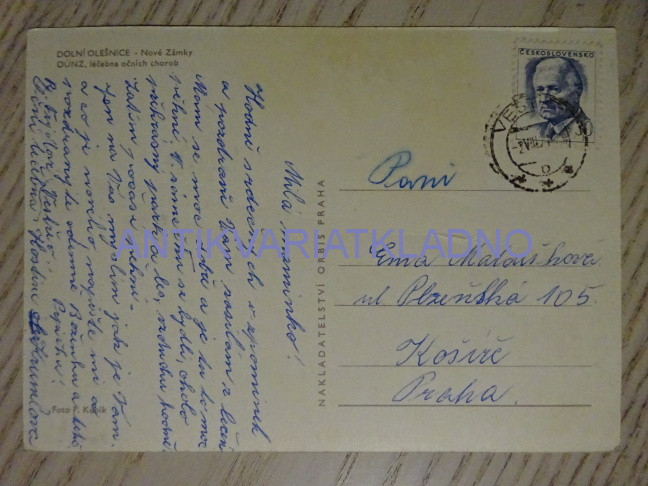 DOLNÍ OLEŠNICE, NOVÉ ZÁMKY, OKRES TRUTNOV, 1973