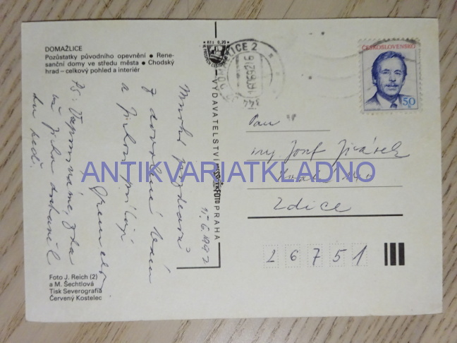 DOMAŽLICE, 1992