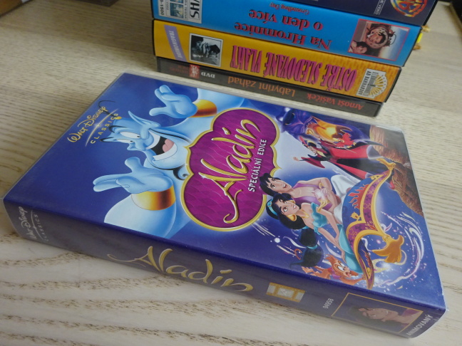 ALADIN, WALT DISNEY, VHS VIDEOKAZETA