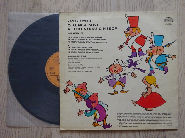 O RUMCAJSOVI A JEHO SYNKU CIPÍSKOVI, LP MLUVENÉ SLOVO