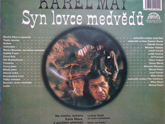 SYN LOVCE MEDVĚDŮ, KAREL MAY, LP MLUVENÉ SLOVO