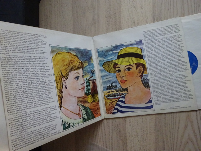 TOM SAWYER, MARK TWAIN, 2 X LP