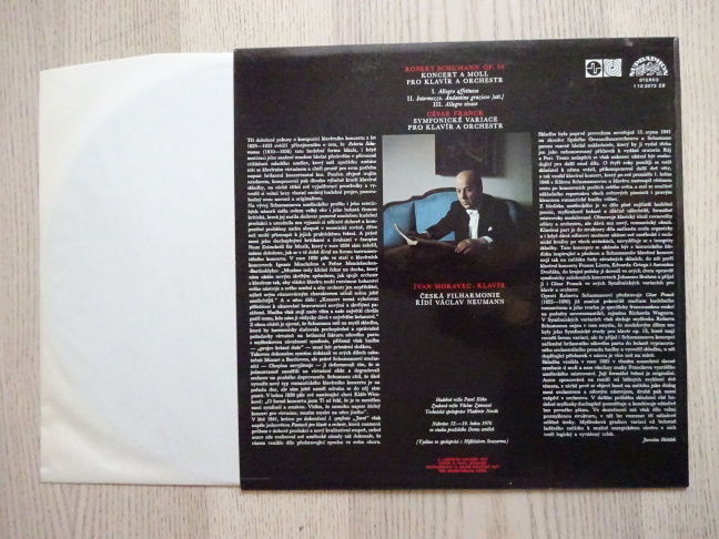 CÉSAR FRANCK, ROBERT SCHUMANN, ČESKÁ FILHARMONIE, LP