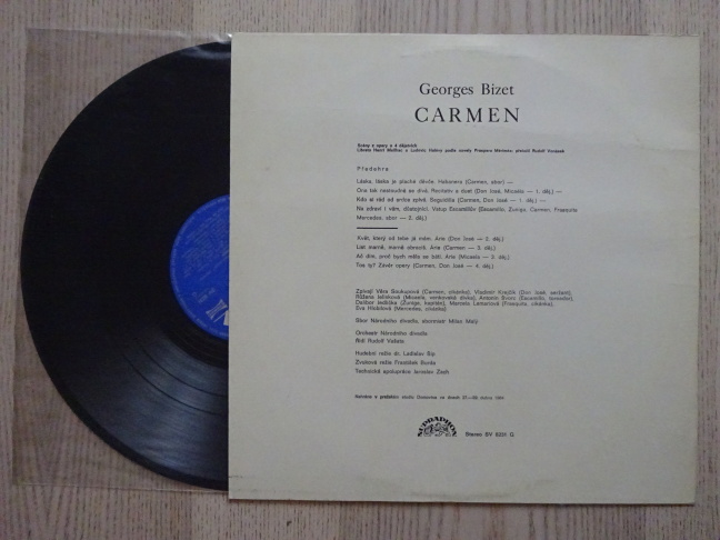 CARMEN, GEORGES BIZET, LP