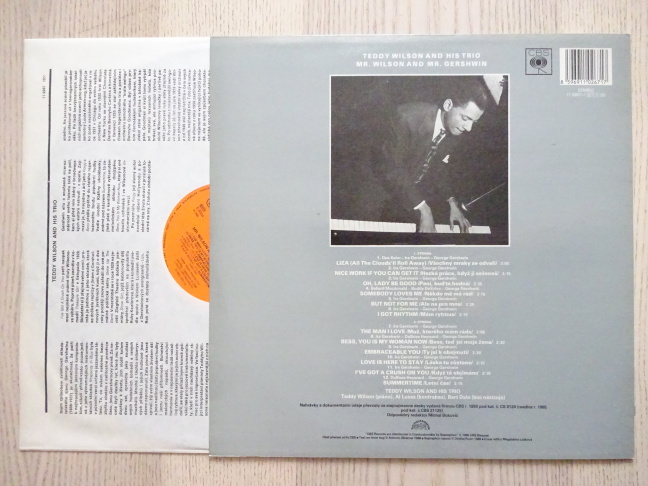 TEDDY WILSON, I LOVE JAZZ, LP