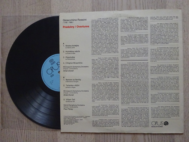 ROSSINI OVERTURES, LP
