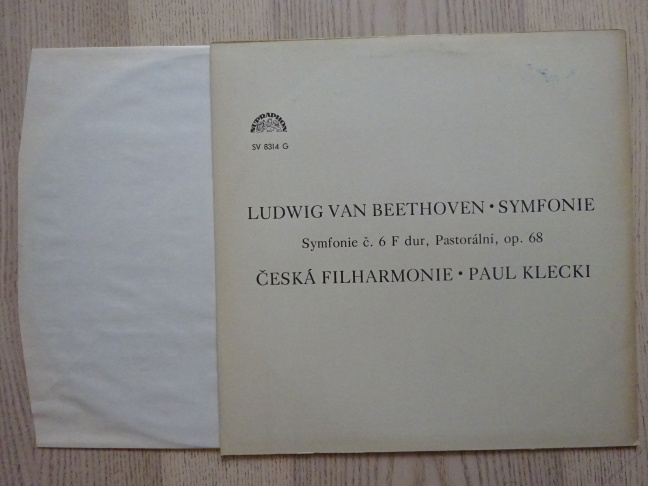 LUDWIG VAN BEETHOVEN, PASTRÁLNÍ, Č. 6 F  DUR, SYMFONIE,LP