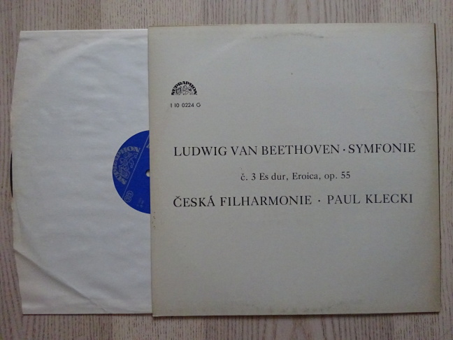 LUDWIG VAN BEETHOVEN, ERRICA, Č 3 ES  DUR, SYMFONIE,LP