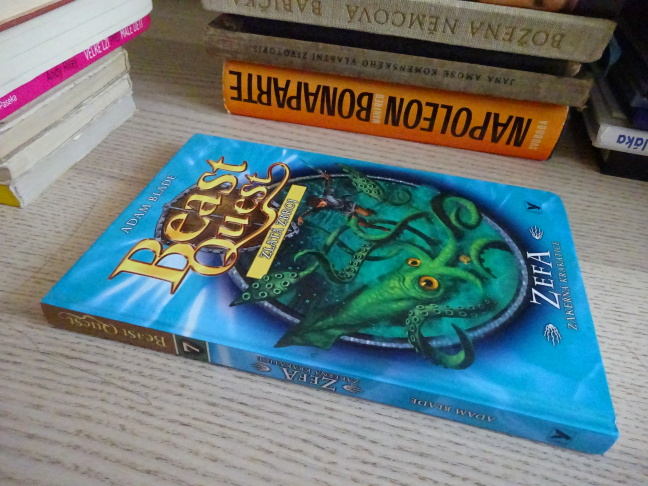 ZLATÁ ZBROJ, ZEFA, ZÁKEŘNÁ KRAKATICE, BEAST QUEST, ADAM BLADE, **an