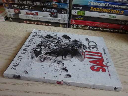 SAW, FINÁLNÍ KAPITOLA, 3D VERZE, VČETNĚ BRÝLÍ, DVD FILM
