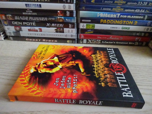 BATTLE ROYALE, DVD FILM