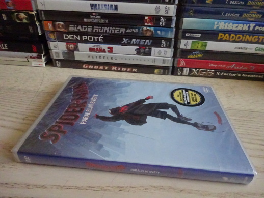 SPIDER-MAN, SPIDERMAN PARALELNÍ SVĚTY, DVD FILM