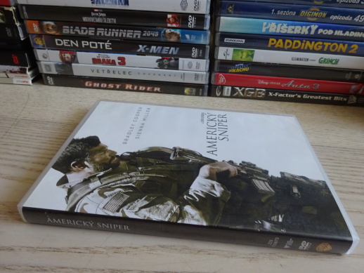 AMERICKÝ SNIPER, BRADLEY COOPER, DVD FILM