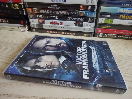 VICTOR FRANKENSTEIN, DANIEL RADCLIFFE, DVD FILM