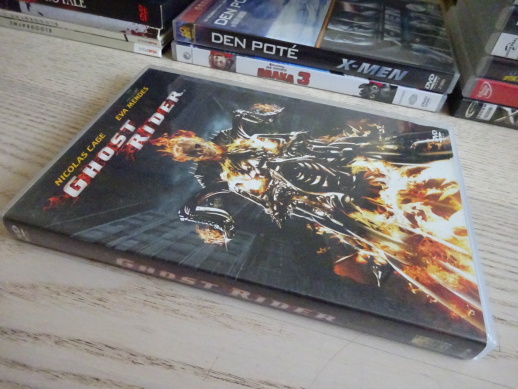 GHOST RIDER, NICOLAS CAGE, EVA MENDES, DVD FILM