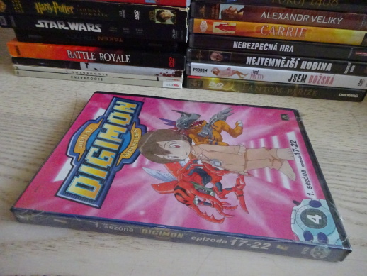 DIGIMON, 1. SEZÓNA EPIZODA 17-22, DVD FILM POHÁDKA