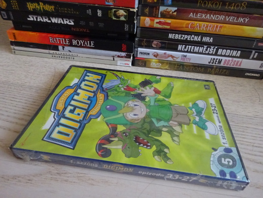 DIGIMON, 1. SEZÓNA EPIZODA 23-27, DVD FILM POHÁDKA