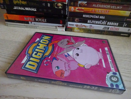 DIGIMON, 1. SEZÓNA EPIZODA 28-32, DVD FILM POHÁDKA