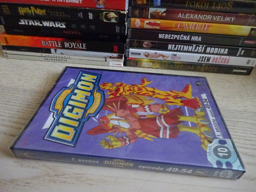 DIGIMON, 1. SEZÓNA EPIZODA 49-54, DVD FILM POHÁDKA