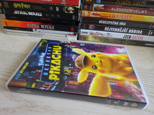 POKÉMON, DETEKTIV PIKACHU, DVD FILM POHÁDKA