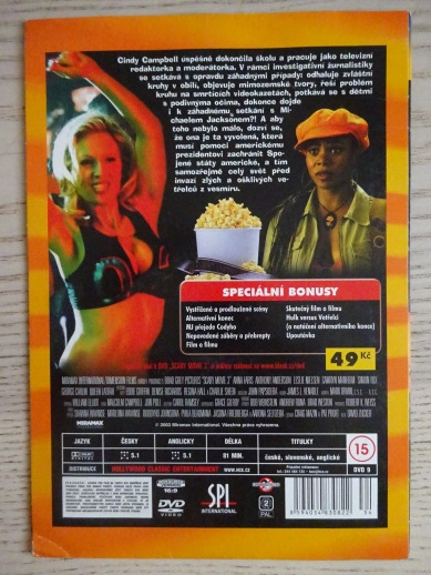 SCARY MOVIE 3, DVD FILM