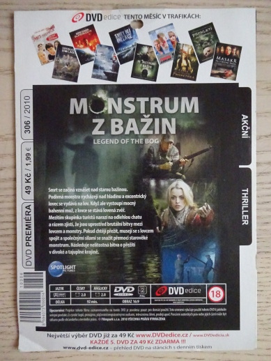 MONSTRUM Z BAŽIN, DVD FILM