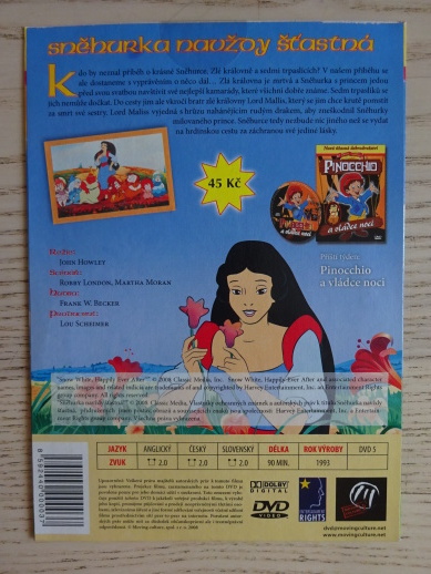 SNĚHURKA, DVD FILM POHÁDKA