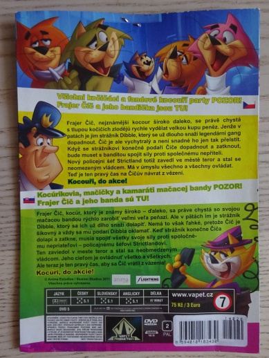 KOČIČÍ BANDA, DVD FILM 
