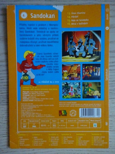 SANDOKAN 4, DVD FILM