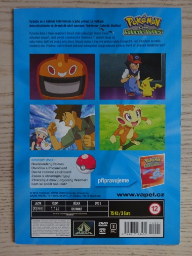 POKÉMON, GALACTIC BATTLES 1.-6. DÍL, DVD FILM