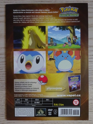 POKÉMON, GALACTIC BATTLES 32.-36. DÍL, DVD FILM
