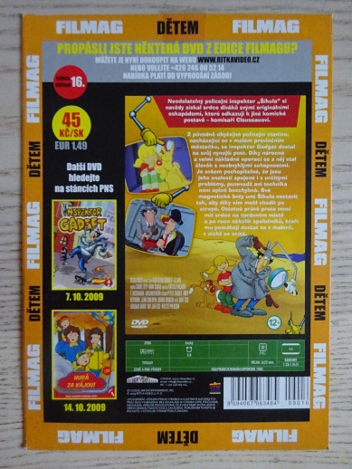 INSPEKTOR GADGET 3, DVD FILM POHÁDKA