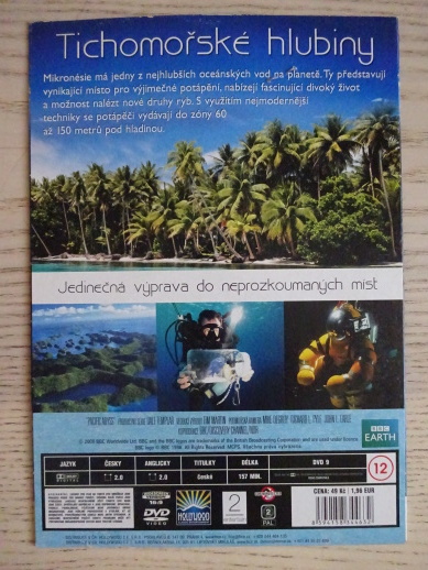 TICHOMOŘSKÉ HLUBINY, DVD FILM DOKUMENT