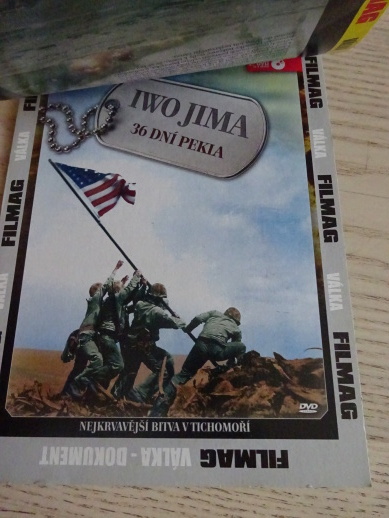 IWO JIMA, 36 DNÍ PEKLA 1-3, DVD FILM DOKUMENT VÁLKA