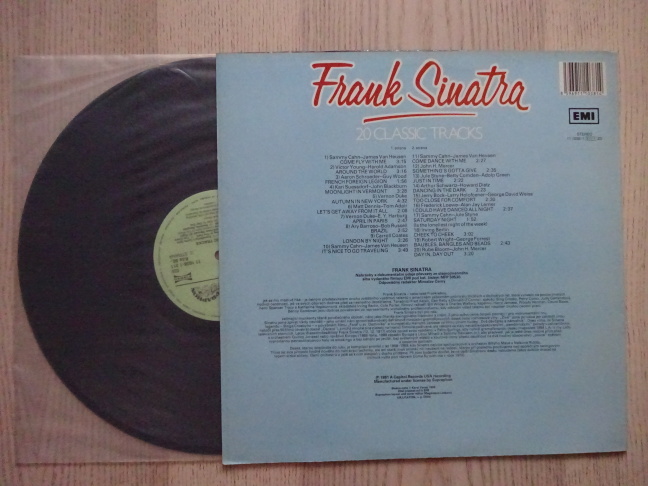 FRANK SINATRA, 20 CLASSIC TRACKS, GRAMODESKA