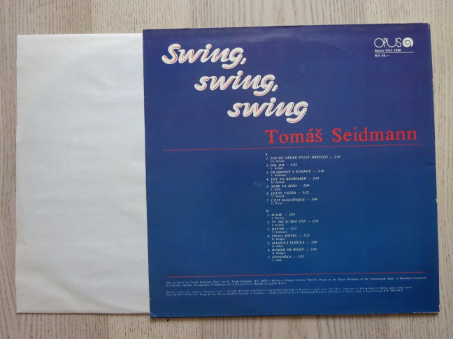 SWING, SWING, SWING, TOMÁŠ SEIDMAN, GRAMODESKA