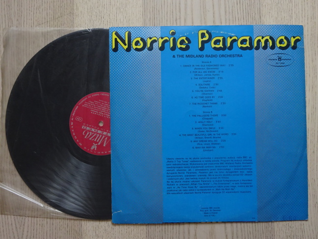 NORRIE PARAMOR AND THE MIDLAND RADIO ORCHESTRA, LP